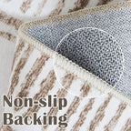 jinchan Moroccan 4x6 Area Rugs for Bedroom - Image 4