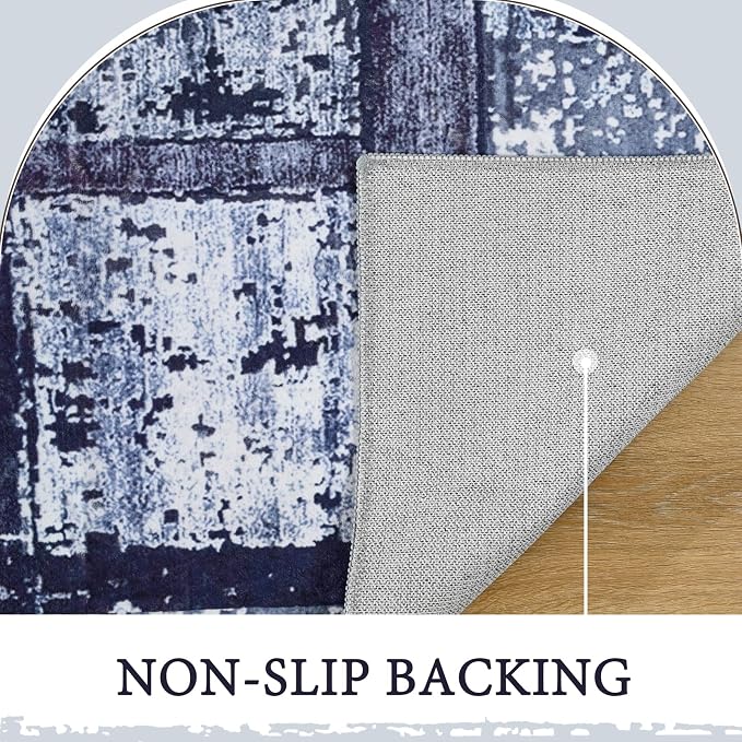 LOCHAS Washable Runner Rugs for Hallway, 2x8 Non Sip Soft Rug for Bedroom - Image 8