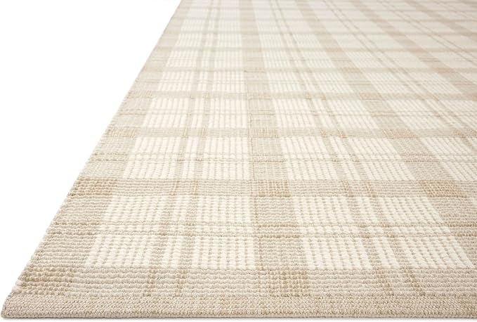 Loloi Magnolia Home by Joanna Gaines Ryder Collection RYD-01 Beige/Ivory 9'-3" - Image 4