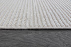 Beverly Rug Micro Loop Large Area Rug White 9x12 Modern Luxury Trellis - Image 9