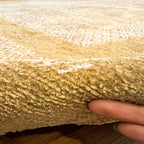 Alfa Rich 7x10 Amber Gold Washable Area Rugs - Image 5