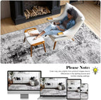 Washable Abstract Rug, 3x5 Modern Area Rugs - Image 7
