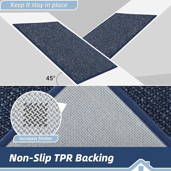 BEQHAUSE Dirt Trapper Door Mat 32" x 48", Non-Slip Washable Doormats Entrance - Image 6