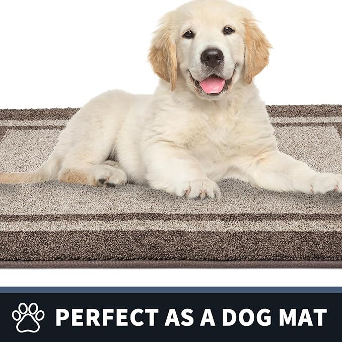 PURRUGS Dirt Trapping Door Mat 34" x 60", Non-Slip/Skid Machine Washable - Image 6
