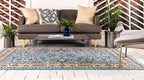 Unique Loom Sialk Hill Collection Area Rug - Image 3