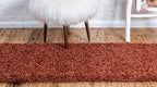 Unique Loom Solid Shag Collection Area Rug - Image 4
