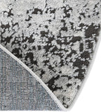 Rugs.com Leipzig Collection Rug – 5x8 Oval Gray Low-Pile Rug Perfect - Image 7