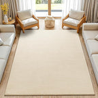 Shilucheng Wool Rug 4.7x7 Non-Slip, Blend 80% Wool and 20% Cotton Rugs - Image 2