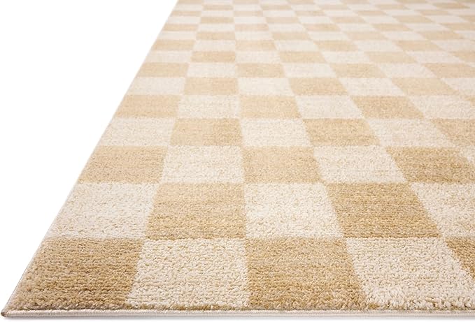 Loloi Chris Loves Julia Calvin Collection CLV-01 Wheat/Ivory 2'-7" x 7'-6" - Image 5