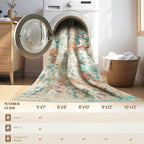8x10 Christmas Area Rug Living Room Rugs - Image 6