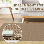 Braided Runner Rug 3x16 Ft Washable Runners - Image 2