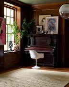 Loloi Leanne Ford Craven Collection CVN-04 Oatmeal/Dove 2'-6" x 9'-9" Runner - Image 2