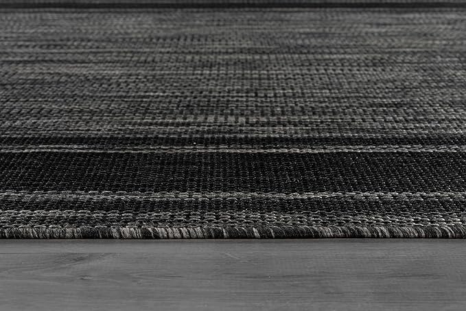 Beverly Rug Outdoor Rug 6x9 Modern Bordered Area Rugs - Image 6