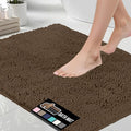 GORILLA GRIP Bath Rug Mat 36x24, Thick Soft Absorbent Chenille, Quick Dry by GorillaGrip