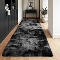 Zentavio Runner Rugs for Hallway 2x6 Shag Soft Bedroom Bedside Rugs Non Slip by ZentavioRug