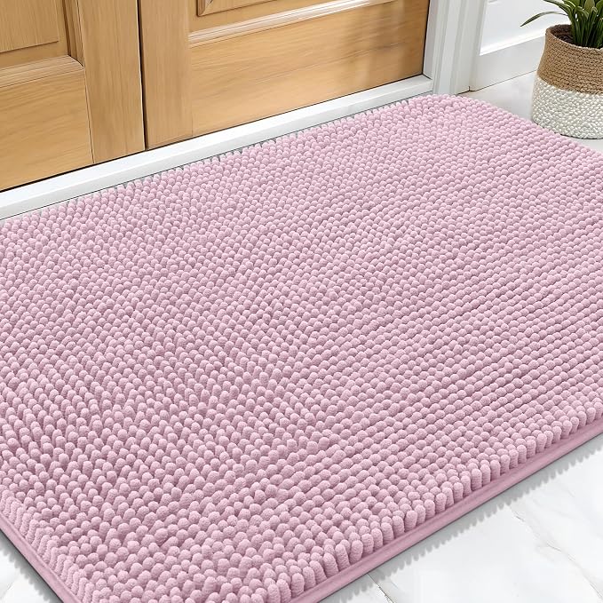 OLANLY Dog Door Mat for Muddy Paws 34x21, Absorbs Moisture and Dirt, Absorbent by OLANLY