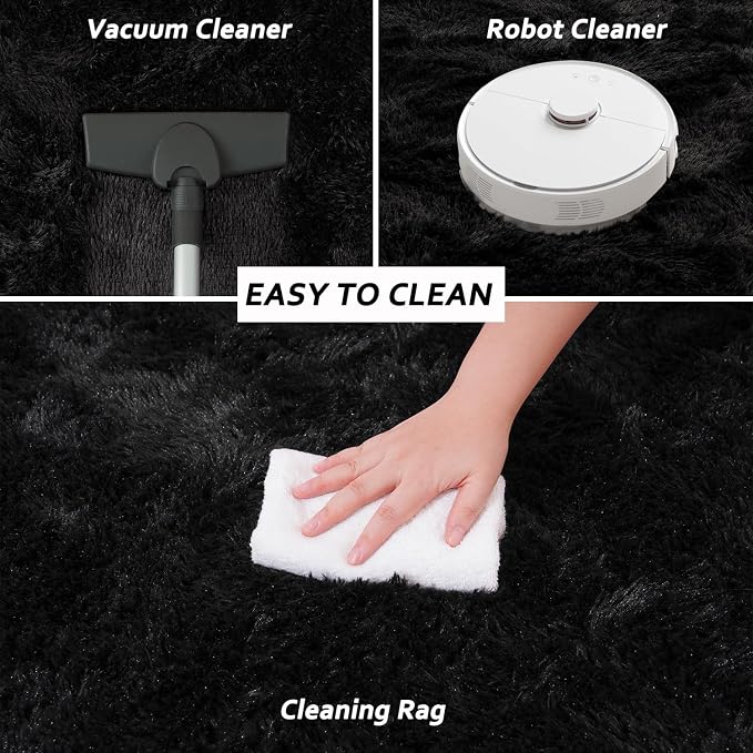 Beglad Soft Fuzzy Area Rugs for Living Room, Modern Minimalist Style Fluffy Rugs - Image 6
