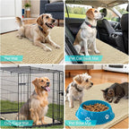 OLANLY Dog Door Mat for Muddy Paws 24x16, Absorbs Moisture and Dirt, Absorbent - Image 7