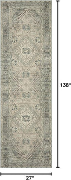Loloi Magnolia Home by Joanna Gaines Sinclair Collection SIN-04 Natural/Sage - Image 2