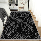 Geometric Rug, Washable 3x5 Rug - Image 3
