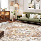 Lahome Rug for Living Room Machine Washable Area Rug 6x9 Boho Non Slip Bedroom by Lahome