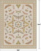 Beige Dining Table Rug - Image 2