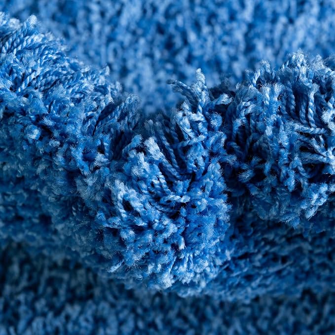 Unique Loom Solid Shag Collection Area Rug - Image 6