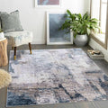 vivorug Washable Rug, Ultra Soft Area Rug 3x5, Non Slip Abstract Small Rug by vivorug