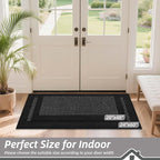 BEQHAUSE Indoor Door Mat 24" x 60", Dirt Trapper Door Mats Non-Slip Entryway - Image 2