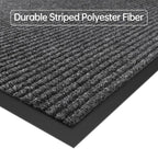 Front Door Mat, Commercial Entrance, Low Profile, Durable Rubber Backing - Image 3