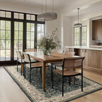 Distressed Vintage 5x7 Area Rugs - Image 4