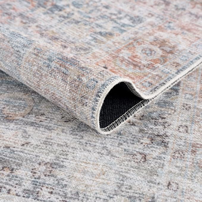 Bloom Rugs Caria Washable Non-Slip 5x7 Rug - Image 6