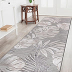 CAMILSON Runner Outdoor Rugs Oriental Retro Traditional Floral Medallion Area - Image 4