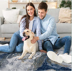 Modern Washable Rug for Living Room: Abstract 6x9 Area Rugs for Bedroom Low - Image 4