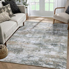 WILLSUN Washable Area Rugs, 4x6 Non-Slip Boho Large Area Rugs - Image 8