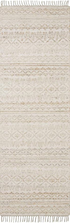 Loloi Angela Rose Rivers Collection RIV-03 Sand/Ivory 3'-6" x 5'-6" Reversible - Image 6