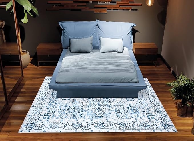 Bloom Rugs Caria Washable Non-Slip 6x9 Rug - Image 8