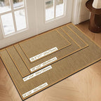 LEKEEPGO Door Mat 24"x36", Non Slip Door Mat Indoor Entrance, Rubber Backing - Image 2