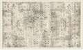 RUGGABLE Washable Vintage Area Rug – Sarrah Sage 3x5, Stain-Resistant, Non-Slip by RUGGABLE