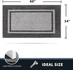PURRUGS Dirt Trapping Door Mat 34" x 60", Non-Slip/Skid Machine Washable - Image 2