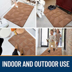OLANLY Door Mats Indoor, Dirt Resist, Entrance Washable Mat, Low-Profile Inside - Image 8