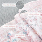 LIVEBOX Pink Washable Area Rug 8x10 - Image 8