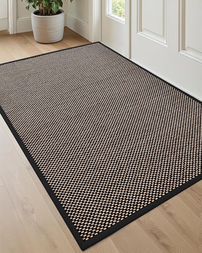 DEXI Ultra Thin Entryway Indoor Door Mat 36x56, Non Slip Rubber Backing Inside by DEXI