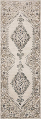 Loloi Teagan Collection TEA-02 Oatmeal/Ivory 9'-9" x 13'-6" Area Rug, Soft - Image 10