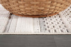 CAMILSON Modern Runner Rug 2x7 Luxury Geometric Pattern Micro Loop Hallway Rugs - Image 9