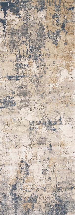 Loloi Teagan Collection TEA-06 Sand/Mist 5'-3" x 7'-6" Area Rug, Soft Neutral - Image 9