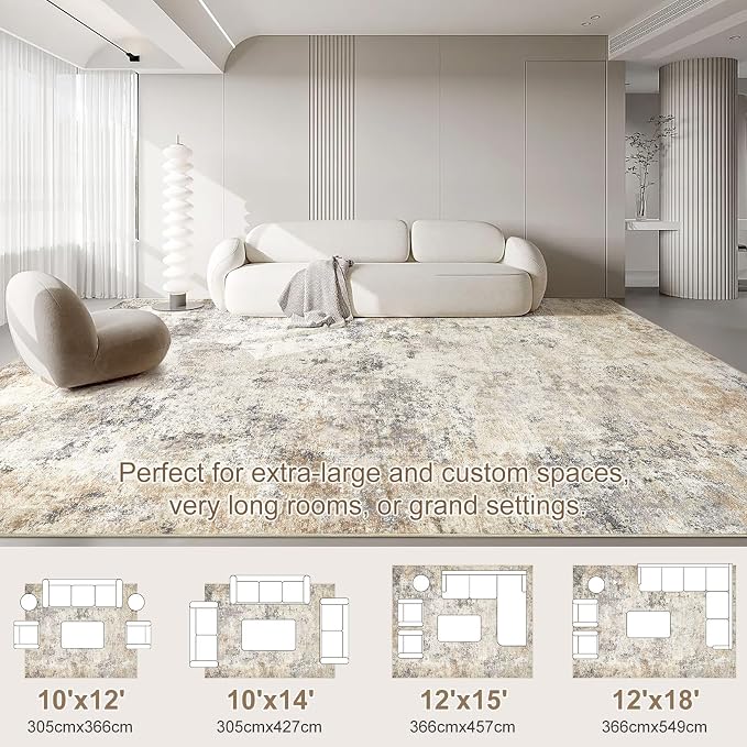 12x15 Area Rug Living Room Rugs - Image 2