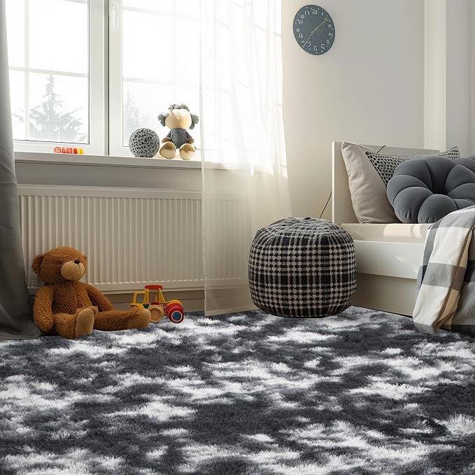 Andency 6x9 Area Rugs, Large Shag Fluffy Soft Shaggy Rugs - Image 3