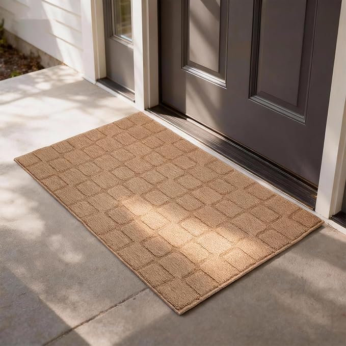 Front Door Mat Outside Entrance, Outdoor Indoor Door Mats by Unknown