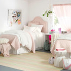 Dash and Albert Ana Ticking Machine Washable Area Rug - Image 4